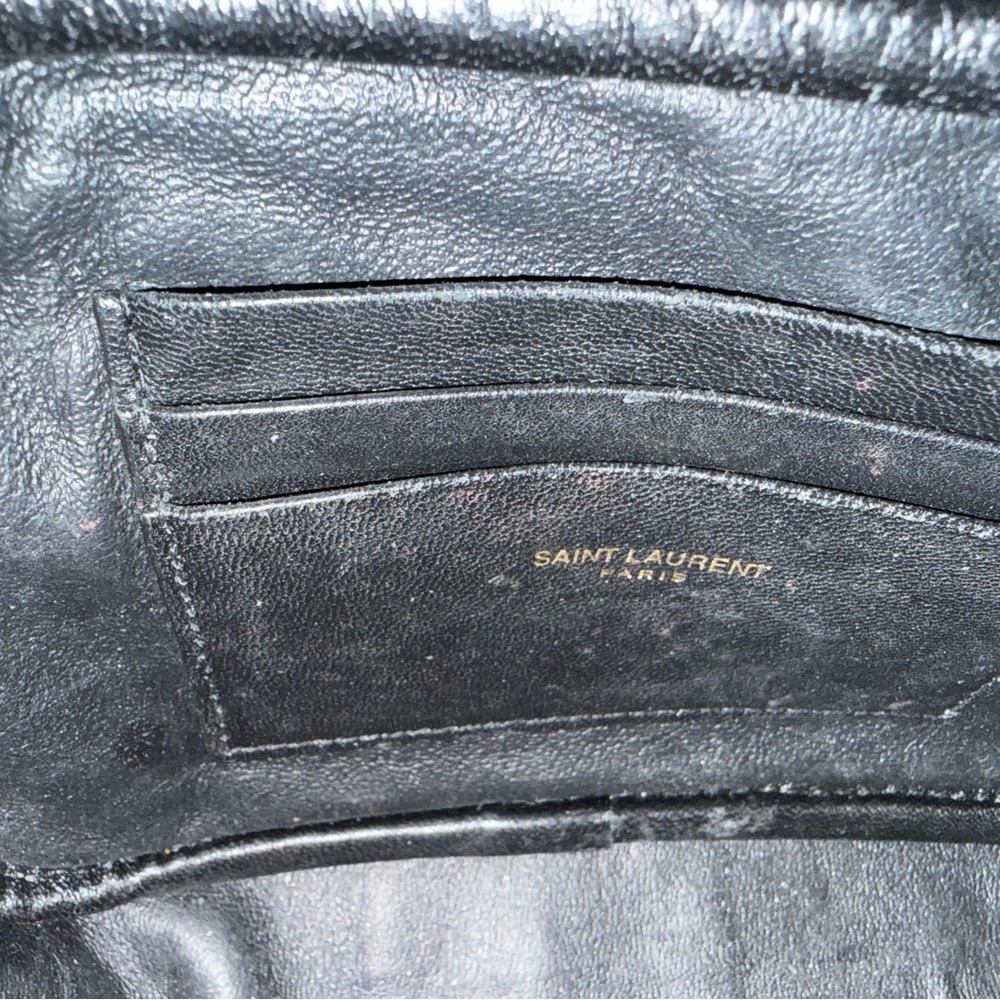 Yves Saint Laurent (YSL) Camel Quilted Crossbody Bag - Picture 5 of 9